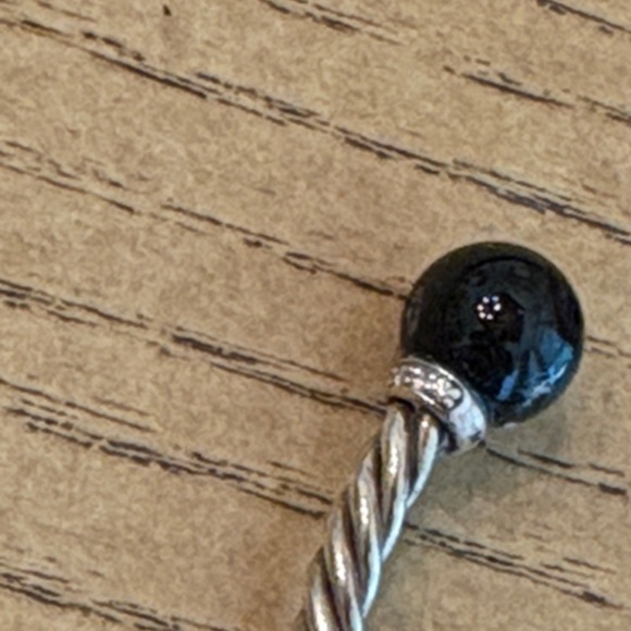David Yurman Solari Bracelet with Diamonds and Black Onyx size medium - Picture 6 of 15